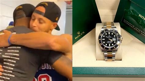 steph curry gift rolex|Stephen Curry gifts Rolexes to Draymond Green, Andre Iguodala .